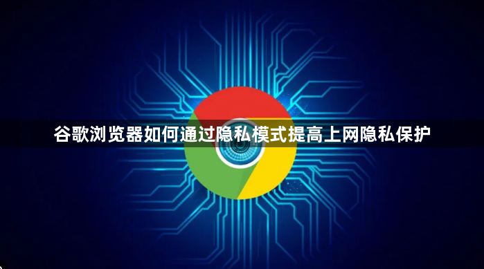 谷歌浏览器如何通过隐私模式提高上网隐私保护1
