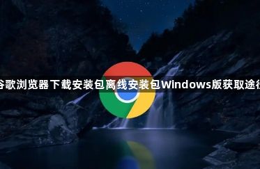 谷歌浏览器下载安装包离线安装包Windows版获取途径1