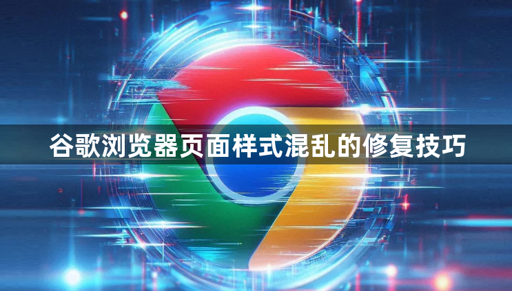 谷歌浏览器页面样式混乱的修复技巧1