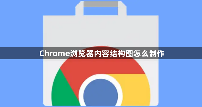 Chrome浏览器内容结构图怎么制作1