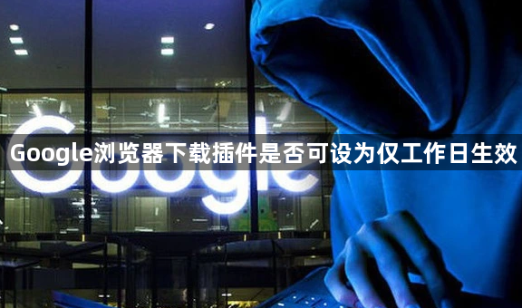 Google浏览器下载插件是否可设为仅工作日生效1