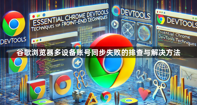 谷歌浏览器多设备账号同步失败的排查与解决方法1