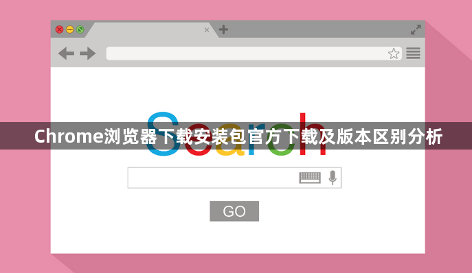 Chrome浏览器下载安装包官方下载及版本区别分析1