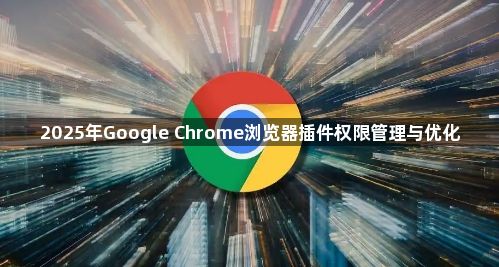 2025年Google Chrome浏览器插件权限管理与优化1