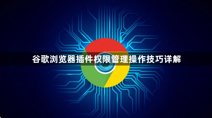 谷歌浏览器插件权限管理操作技巧详解1