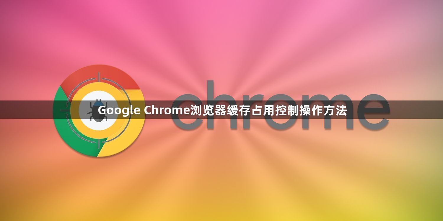Google Chrome浏览器缓存占用控制操作方法1
