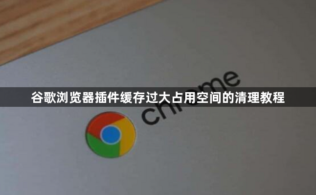 谷歌浏览器插件缓存过大占用空间的清理教程1