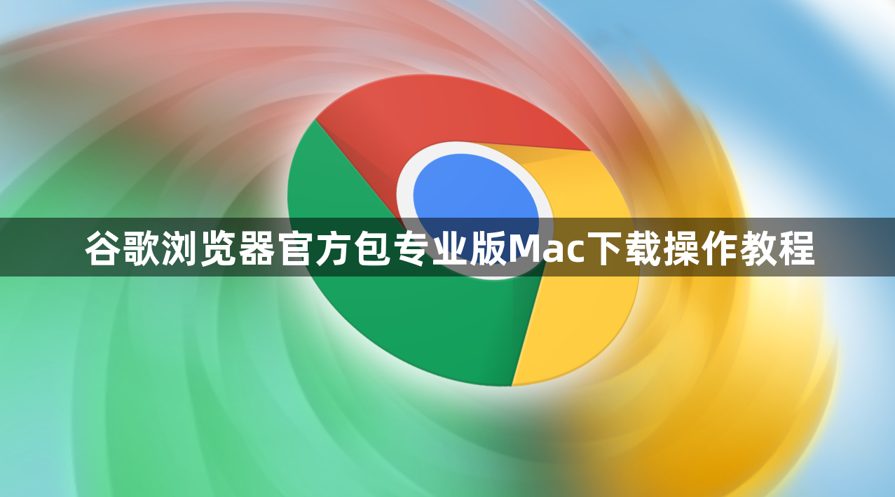 谷歌浏览器官方包专业版Mac下载操作教程1