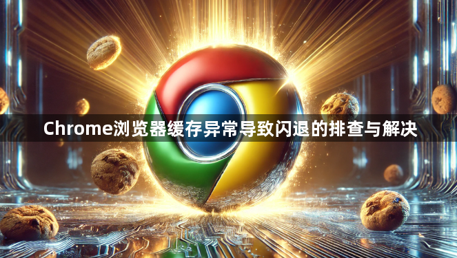 Chrome浏览器缓存异常导致闪退的排查与解决1