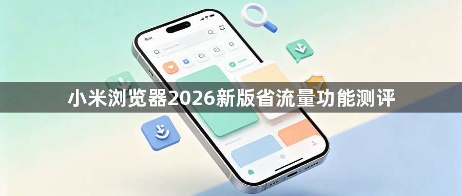 小米浏览器2026新版省流量功能测评1