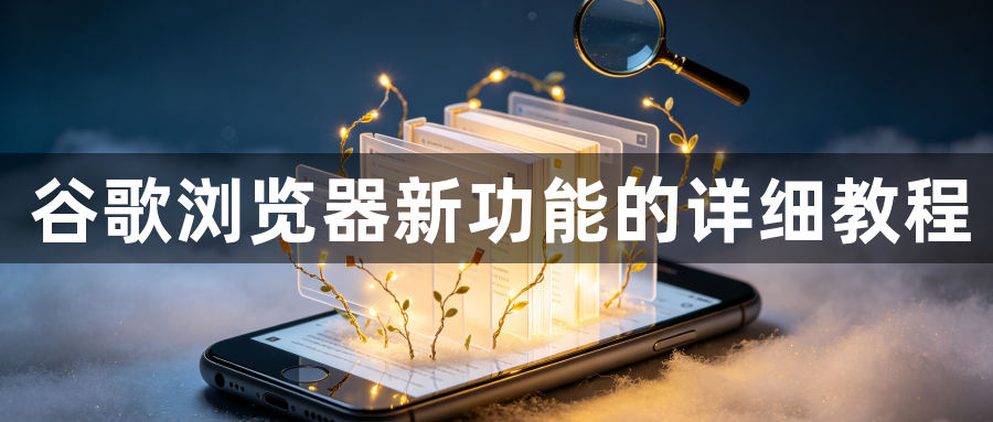 谷歌浏览器新功能的详细教程1