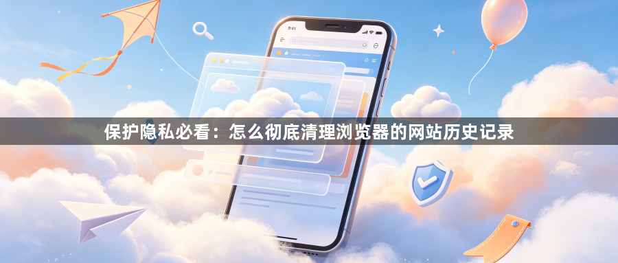 保护隐私必看：怎么彻底清理浏览器的网站历史记录1