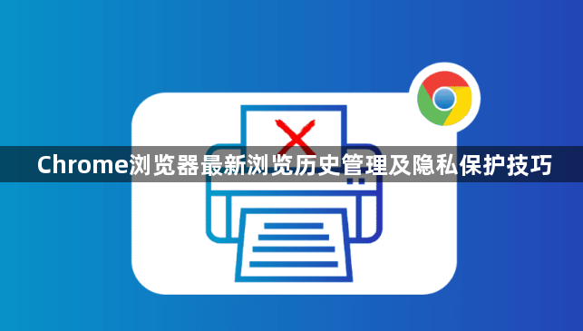 Chrome浏览器最新浏览历史管理及隐私保护技巧1