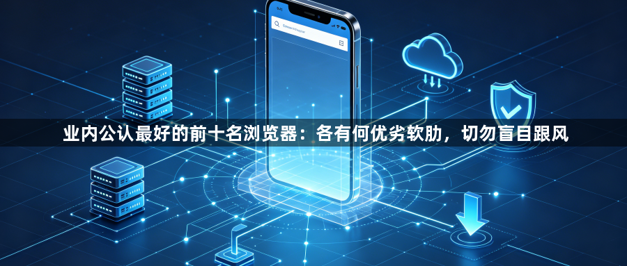 业内公认最好的前十名浏览器：各有何优劣软肋，切勿盲目跟风1