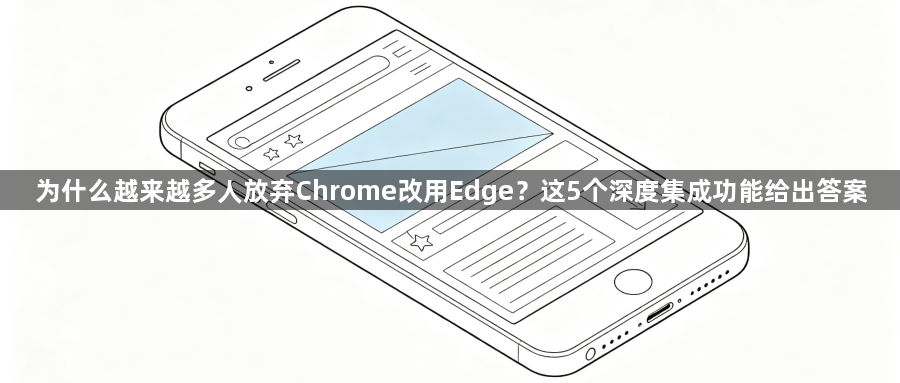 为什么越来越多人放弃Chrome改用Edge？这5个深度集成功能给出答案1
