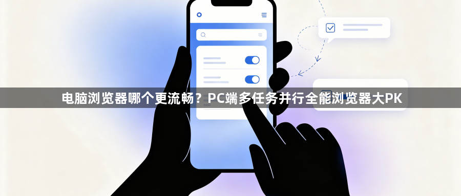 电脑浏览器哪个更流畅？PC端多任务并行全能浏览器大PK1